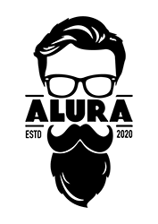 Logo de Barberia Alura